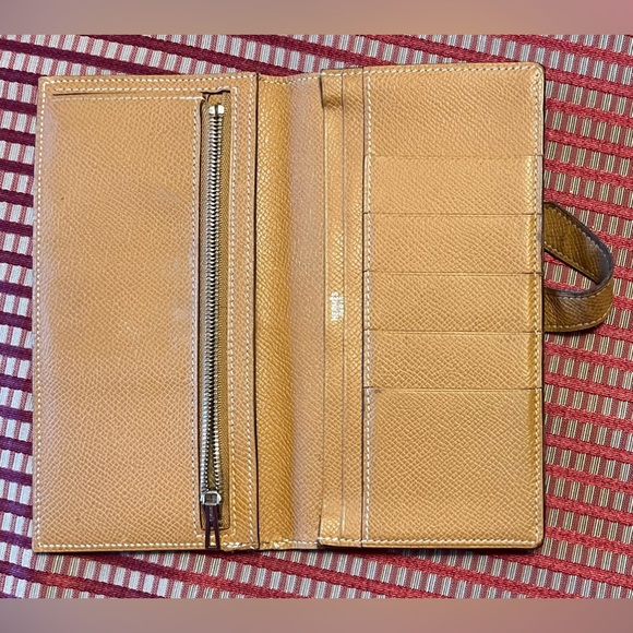 Hermes Bearn Wallet Rare Two-Tone - Picture 3 of 6